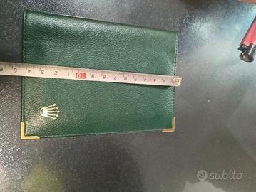 porta garanzia. vintage   originali rolex