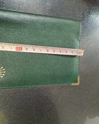 porta garanzia. vintage   originali rolex