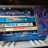 lotto vecchi giochi in scatola da tavolo anni 80 