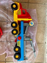 Mega camion giocattolo con gru WADER