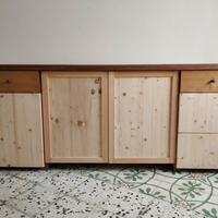 madia /credenza soggiorno artigianale 