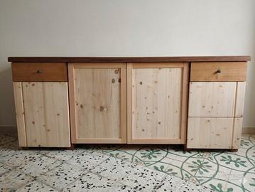 madia /credenza soggiorno artigianale 