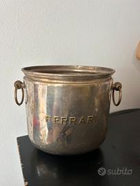 Secchiello ghiaccio vino Ferrari vintage