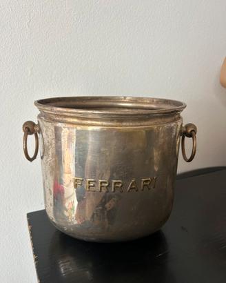Secchiello ghiaccio vino Ferrari vintage