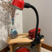 Lampada vintage arancione
