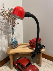 Lampada vintage arancione