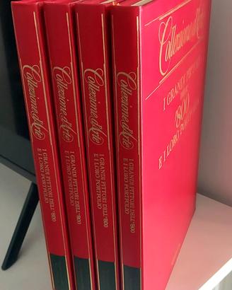 Collezione 4 Libri pittori dell'800