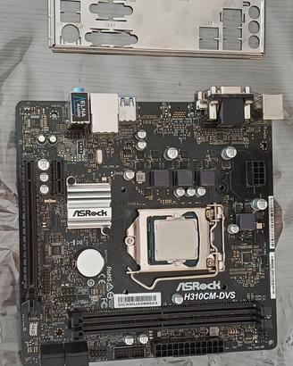 Bundle ASRock H310CM + i5 8600k + 16GB DDR4 + Diss