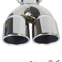 Finale di scarico DOPPIO OVALE