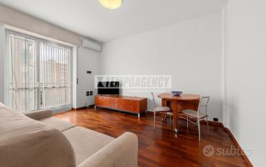Ampio monolocale con balcone