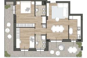 Trilocale con spese condominiali incluse