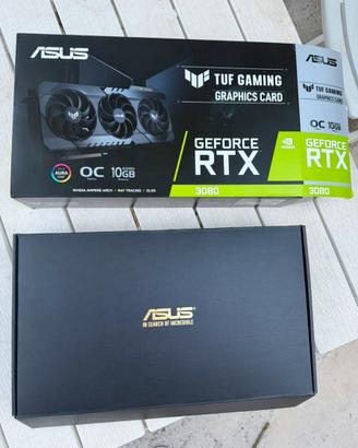RTX 3080 ASUS TUF GAMING OC 10GB – COME NUOVA