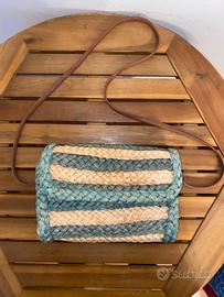 Borsa Artigianale Intrecciata Vintage