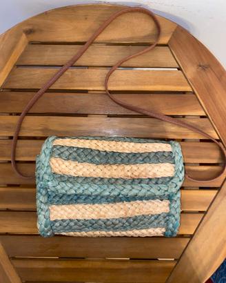 Borsa Artigianale Intrecciata Vintage