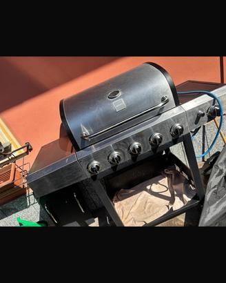 Barbecue gas
