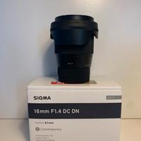 Sigma 16mm F1.4 DC DN (sony)
