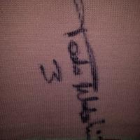 Sciarpa autografo maldini