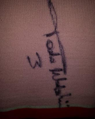 Sciarpa autografo maldini