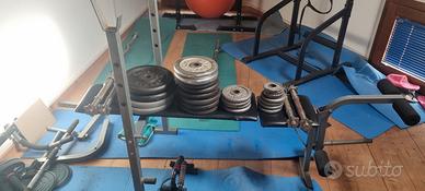 Ghisa - Pesi 28 mm e manubri (e bilanciere + EZ)