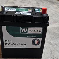 Batteria Auto NUOVA W-Parts 40Ah 360A – Mai usata 