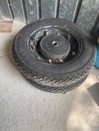 Ruote posteriori michelin per ape 50