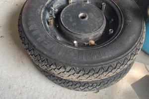 Ruote posteriori michelin per ape 50