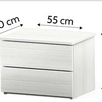 2 comodini Mondo Convenienza 