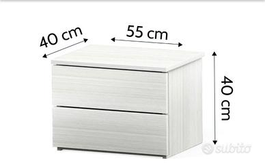 2 comodini Mondo Convenienza 