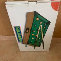 Mini biliardo gioco per bimbi