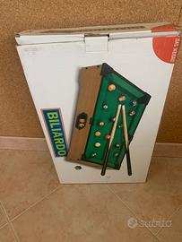 Mini biliardo gioco per bimbi