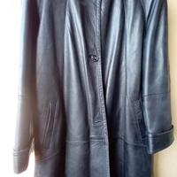 cappotto donna in pelle