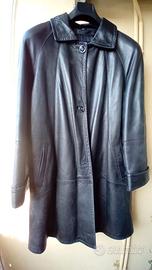 cappotto donna in pelle