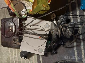 Sega mega drive + ps1