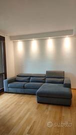 Divano Poltronesofà Frigento grigio scuro