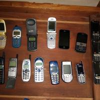 telefonini trovati in garage 