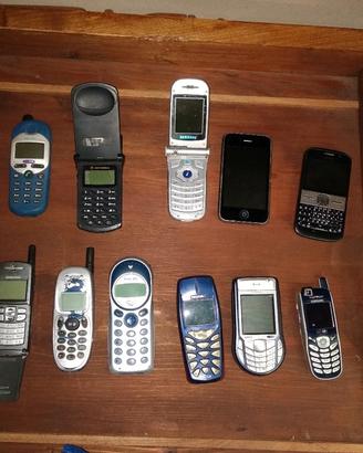 telefonini trovati in garage 