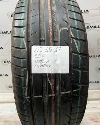 GOMME USATE 225 45 17 DUNLOP ESTIVE 85% RESIDUO