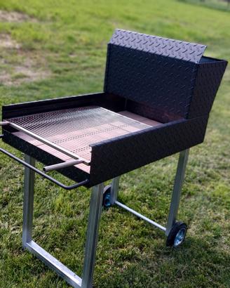 Barbecue in acciaio