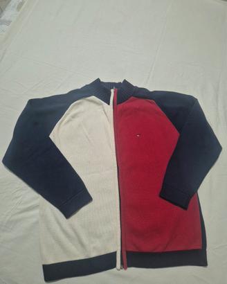 maglione con zip Tommy Hilfiger 