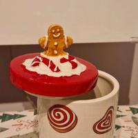 Scatola natalizia in ceramica - VENDUTO