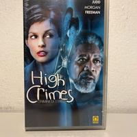 VHS High Crimes Film Thriller Morgan Freeman ITA