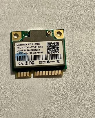 Scheda di rete WiFi PCI-E Realtek RTL8188CE