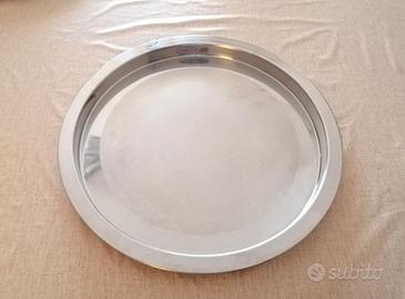 Vassoio Ikea Groggy in acciaio Ø 38cm