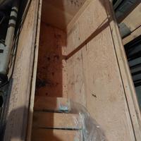 ROBUSTO CASSONE IN LEGNO COPERCHIO