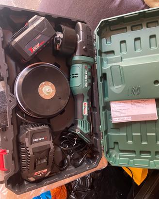 Parkside Lucidatrice Auto nuova batteria 4ah