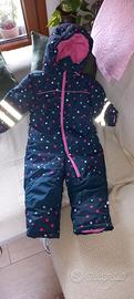 tuta neve bambina