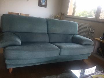 Divano 3 posti in pelle