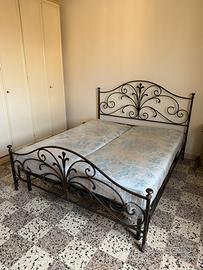 Letto in ferro battuto