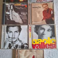 Lotto 7 Cd Audio Artisti Italiani Vari 