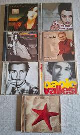 Lotto 7 Cd Audio Artisti Italiani Vari 